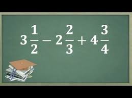 Cara Penjumlahan Dan Pengurangan Pecahan Campuran Soal Dan Pembahasan Youtube In 2020 Math Development Youtube