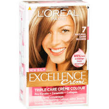To us, you're worth more than just a colour. L Oreal Excellence Creme Hair Colour Natural Dark Blonde 7 Clicks