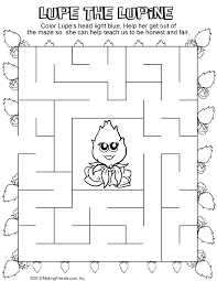 Supercoloring.com is a super fun for all ages: Light Blue Petal Maze Makingfriends