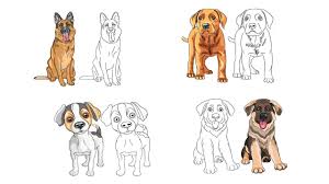 Dibujos Para Colorear Perros