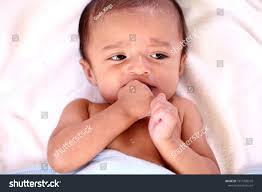 Newborn Baby Self Soothing Stock Photo 1075709516 | Shutterstock