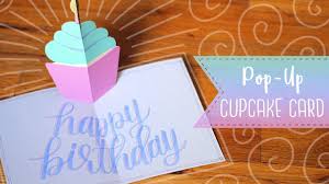 Completed flower box pop up card example this flower box card design took a little longer. How To Make A Pop Up Birthday Cupcake Card Easy Youtube
