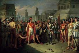 They arrive at the yucatan penisula and march inland to tenochtitlan. The Conquest Of The Aztec Empire