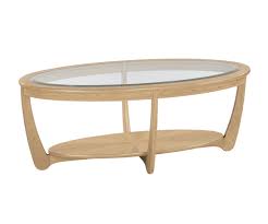 Veneto oak standard coffee table with drawers. Nathan Shades Oak 5835 Glass Top Oval Coffee Table Coffee Tables Rg Cole Furniture Limited