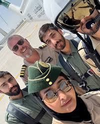 الشيخه موزة بنت مروان آل مكتوم، النقيب في شرطة دبي