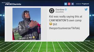 Video of Cam Newton's interaction with teen goes viral | wcnc.com