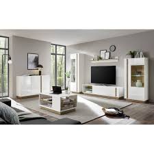 Wohnzimmer lampe modern wohnzimmer lampe skandinavisch wohnzimmer mit offener k he wohnzimmer mit kaminkonsole wohnzimmer mit esstisch. Wohnzimmer Set Mit Sideboard Couchtisch Celle 61 In Weiss Glanz Mit W