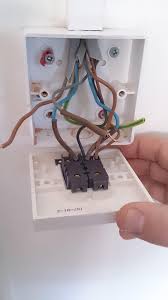 Connection of a two way (double) lighting system. Replacing A Standard 2 Gang Light Switch With An Electric Dimmer Switch Home Improvement Stack Exchange