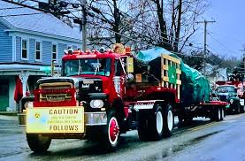 Image result for Brockway Light Blue 1950 Truck
