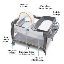 What's the best way to clean a play pen? Graco Pack N Play Care Suite Bassinet Playard Wells Walmart Com Walmart Com