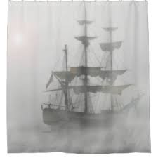 Curtains, slipcovers, lamps, fans, valances, fireplaces, mirrors Pirate Ship Bathroom Accessories Zazzle