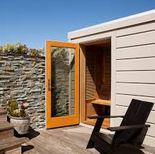 You can either turn on the lower faucet or use the shower to fill the tub. 5 Hot Tips For Home Saunas