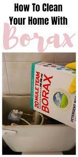 How To Clean Your Home With Borax Borax Cleaning Diy Cleaning Products Cleaning Household