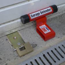This lock keeps an emergency release cable. Garage Door Security Ideas What Lock To Choose Latham S