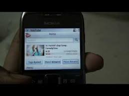 Youtube App On The Nokia E71 A Demo Youtube