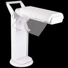 The versatile design allows you keep it on your desktop when needed or use the included clamp on bracket for table top mounting. Ottlite Magnifier Task Lamp Magnifier Lamps Portable Lamps And Lights Desk Lamp