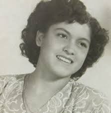 My mom Delia, she was 16 in 1949