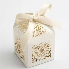 Ivory Filigree Heart Lasercut Wedding Favour Boxes Vintage Wedding Favors Wedding Favor Boxes Diy Wedding Favors