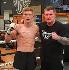 Ricky Hatton's son Campbell has big boots to fill but he is up for the  fight | Daily Mail Online