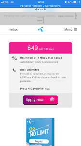 I can only see 7 day packages. Dtac True 12call Cheapest Unlimited Data Just Fast Enough To Watch Videos Mobile Devices Thai Visa Forum
