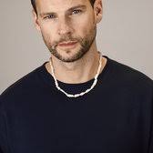 collier perles 42 + 3 cm 3 microns