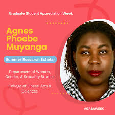 Meet Agnes Phoebe Muyanga! #GPSAWeek #Research