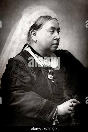 Victoria (1819 – 1901) was Queen of the United Kingdom of Great Britain and Ireland from 20 June 1837 until her death. Known as the Victorian era, her Stock Photo - Alamy