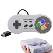 Snes Classic Wired Controller With Turbo Snes Classic Accessories Snescontroller Supernescontroller Gamecontroller Gaming Game