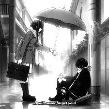 Image of anime totoro gifs get the best gif on giphy. Animiesme Sad Anime Rain Gif