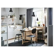 Norden طاولة بأرجل ت طوى بتولا 26 89 152x80 سم Ikea