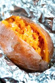 How To Bake Sweet Potatoes In Foil Evolving Table Recipe In 2020 Cooking Sweet Potatoes Baked Sweet Potato Baking Sweet