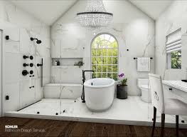 When it comes to reimagining your bathroom, money isn't everything—but you will need to determine how much you're willing to spend. Kohler Bathroom Design Service Personalized Bathroom Designs