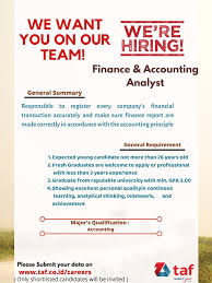 Maybe you would like to learn more about one of these? Itb Career Center On Twitter Join 8 Vacancy From Toyota Astra Financial Services As Sales Head Marketing Analyst Hr Analyst Finance Analyst Business Analyst Ta Management Trainee Internal Auditor And It Analyst
