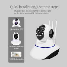 360eyes pro es una aplicación de plataforma móvil de cámara de vigilancia orientada a la familia que entrega el video y el audio de su cámara a su teléfono . Hd Wireless Ip Cam Home Security Cam Surveillance 360 Grados Wi Fi Cloud Cam Night Vision Cctv Cam Comprar A Precios Bajos En La Tienda En Linea Joom