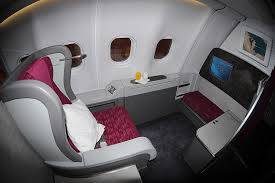 Even though there's a modest buffet here with espresso coffee available, this room is designed more. An Overview Of Qatar Airways First And Business Class Seats