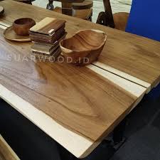 Suar Wood Jointed Dining Table Furniture Manufacturer We Are Suar Wood Supplier Indonesia Solid Wood Furniture Minimalist Wood Furniture Wood Slab Wood Joints