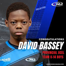 🎉 Big shoutout to David Bassey for his amazing achievement! 🌟 Selected  for the Ontario Provincial XCEL U14 boys team