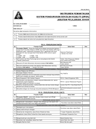 Satu bahagian penting dalam sistem pengurusan kualiti kami adalah pemeriksaan ketat para pembekal kami. Borang Penarafan Kendiri Spsk