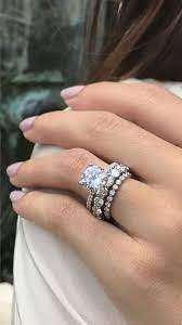 All Designs Are Computer Generated Designs Original Product Might Look Little Di Round Solitaire Engagement Ring Wedding Rings Solitaire Stacked Wedding Rings
