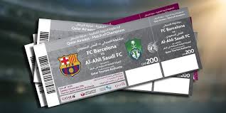 نفاد الدفعة الثانية من تذاكر مباراة الأبطال بين برشلونة الإسباني والأهلي السعودي الاتحاد القطري لكرة القدم