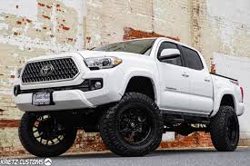 Entune · infotainment screen size: Lifted 2019 Toyota Tacoma Trd Sport With 20 10 Fuel Tech Wheels And 6 Inch Rough Country Lift Kit Krietz Auto