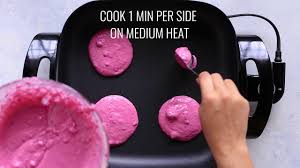 Pink Pitaya Pancakes Pitaya Fruit Pancakes Pitahaya
