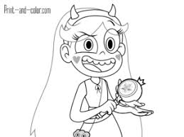 Star Butterfly In 2020 Force Of Evil Coloring Pages Evil