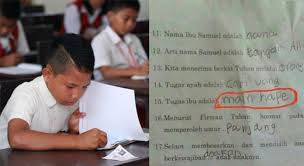 Artikel ini pertama kali ditulis oleh rey mora di idn times community dengan judul 10 soal dan jawaban kocak anak sd bikin pusing tujuh keliling Ngakak 8 Jawaban Kocak Siswa Saat Menjawab Soal Ujian