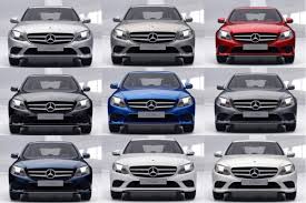 colour guide how much difference does colour make to a mercedes c class