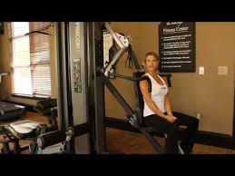 how to use the precor s3 45 chest station youtube