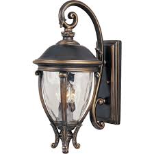 Maxim Lighting Camden Vivex 3 Light Golden Bronze Outdoor Wall Lantern Sconce Outdoor Walls Outdoor Wall Lantern Wall Lantern