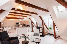 scandinavian design attic with a view of the rooftops attic bedroom small attic apartment loft design