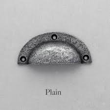 These pewter cup handles are hand forged from iron, making them durable with a luxury uniqueness. Cup Drawer Pulls Pewter Kitchen Cupboard Door Handles By G Decor Notonthehighstreet Com