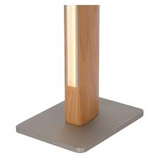 Sytze Stehlampe Led Dim 1x30w 3000k Helles Holz